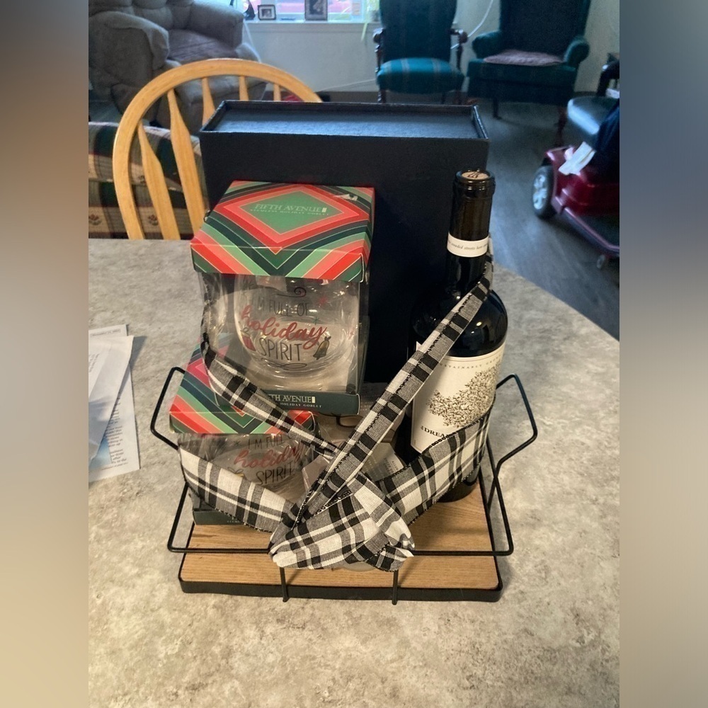 Make a Gift basket for any occasion. I can do birthdays, anniversaries etc